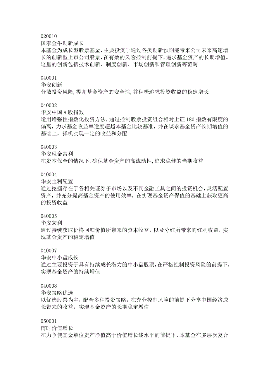 开放式基金投资风格特点一览_第3页