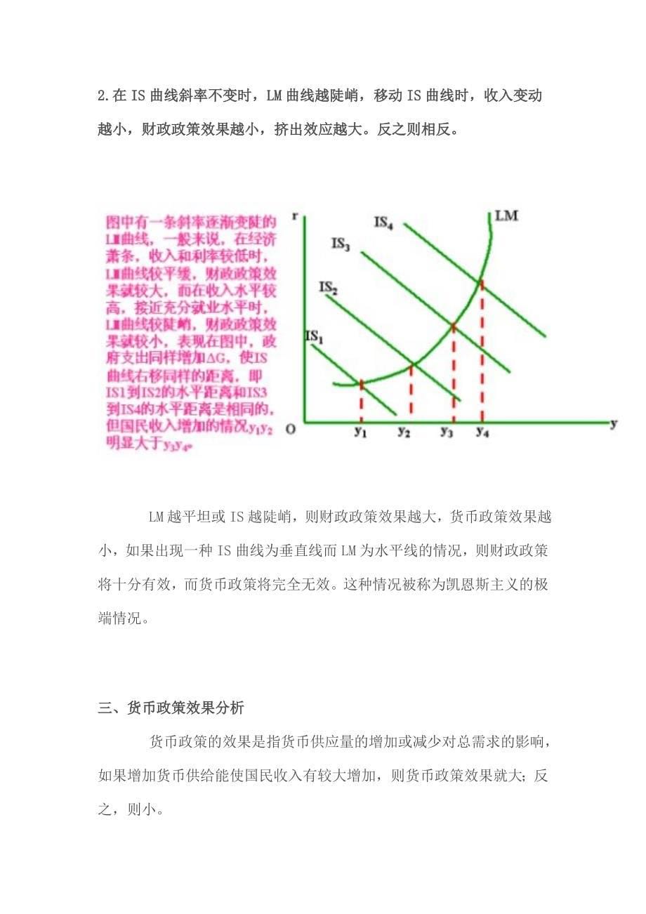 宏观经济学IS—LM曲线分析_第5页