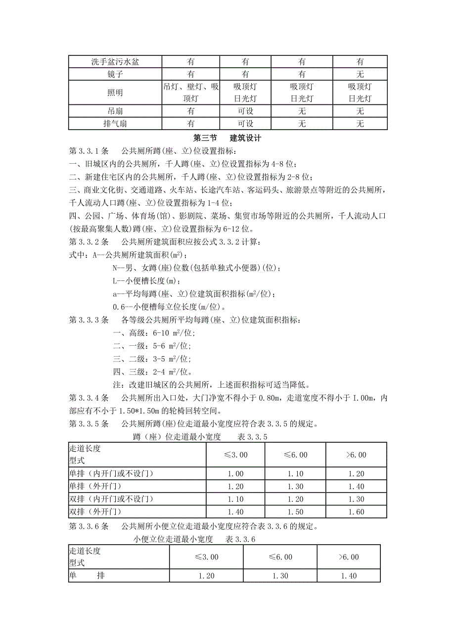 [2017年整理]《城市公共厕所规划和设计标准》_第3页