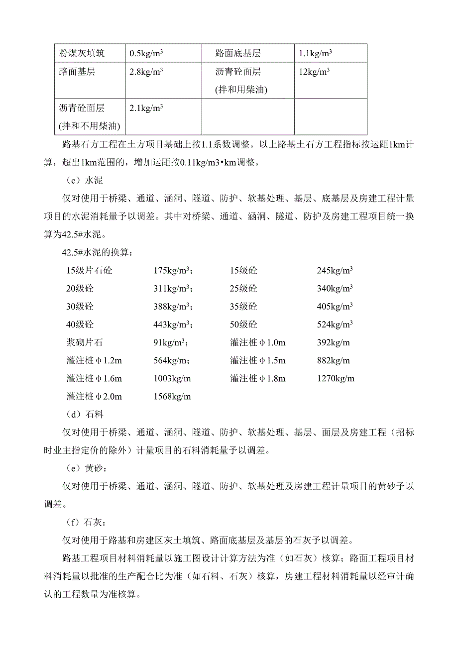 [2017年整理]江苏省交通建设工程材料价差调整及价格风险控制指导意见_第4页