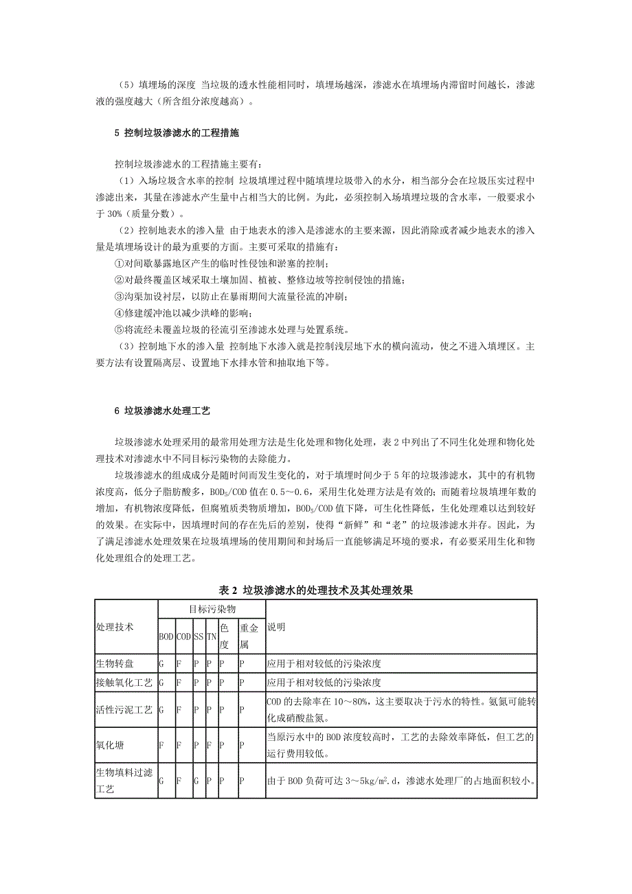 [2017年整理]垃圾卫生填埋渗滤水的控制与处理_第3页