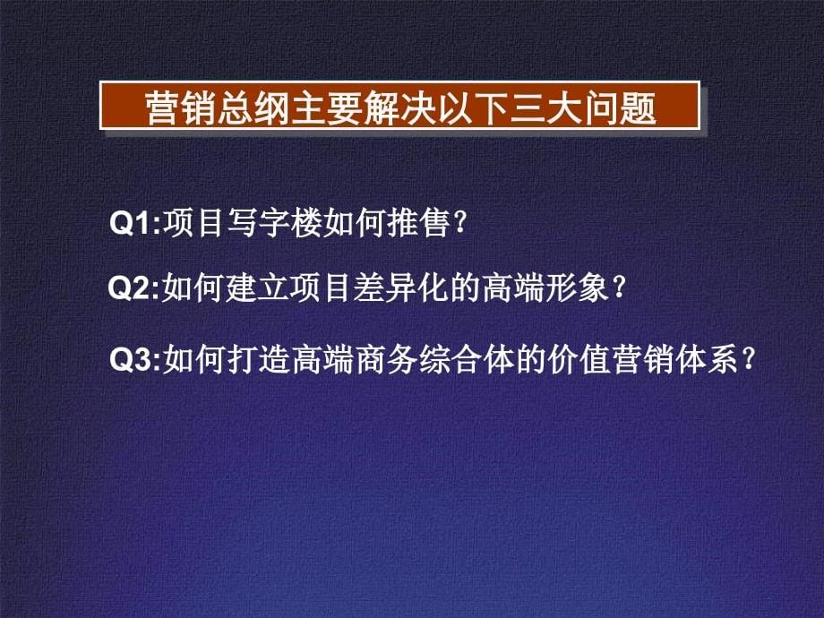 2011年合肥金大地·新地中心营销总纲_第5页