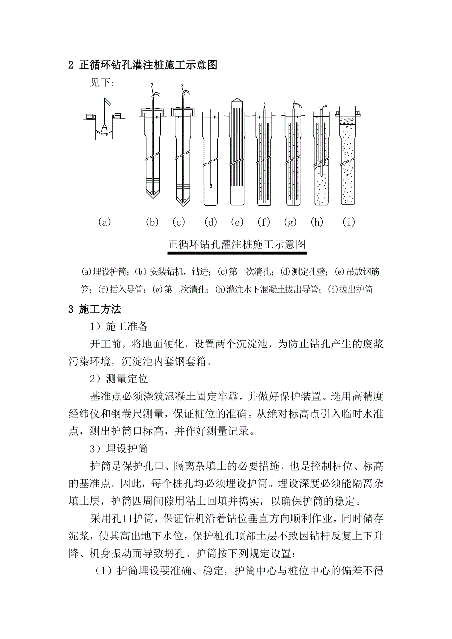 【精选】钻孔灌注桩正循环成孔施工工法_第2页