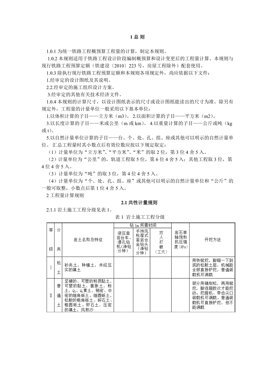 [2017年整理]铁路版定额说明_第1页