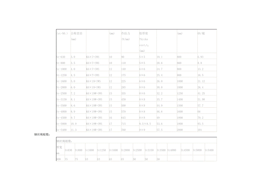 常用输送带类型及规格_第4页