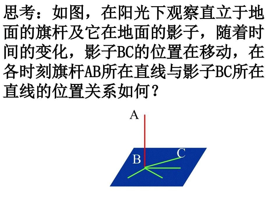 时直线与平面垂直的概念和判定幻灯片_第5页