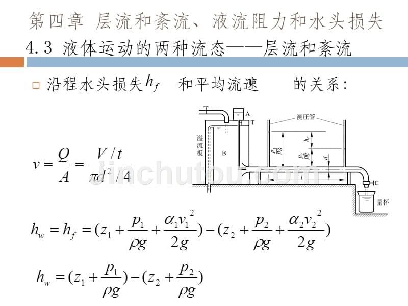 层流和紊流、液流阻力和水头损失幻灯片_第5页