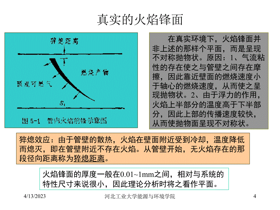 预混可燃气的火焰幻灯片_第4页