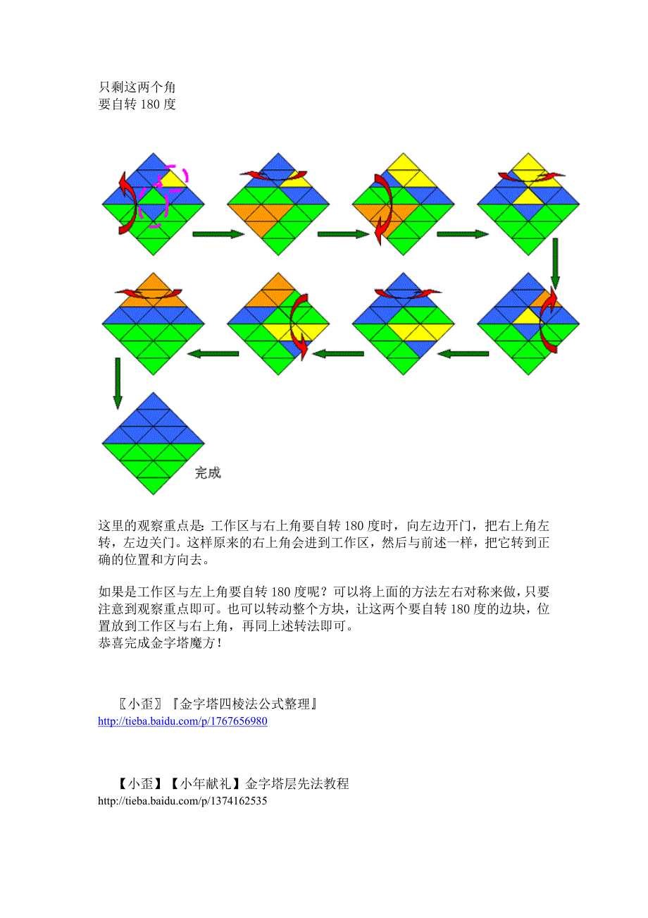 金字塔魔方Pyraminx转法_第4页