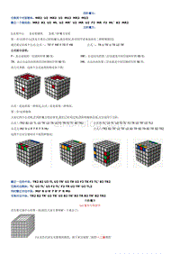 四阶五阶六阶七阶魔方复原思路