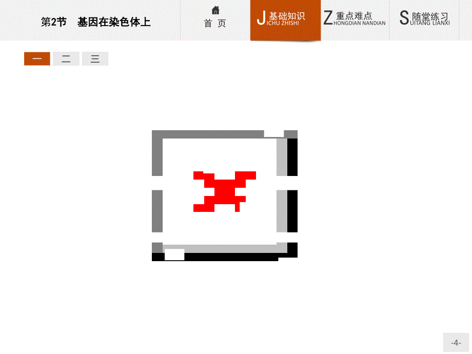 【课堂设计】2015-2016学年高一生物人教版必修2课件：2.2 基因在染色体上 _第4页