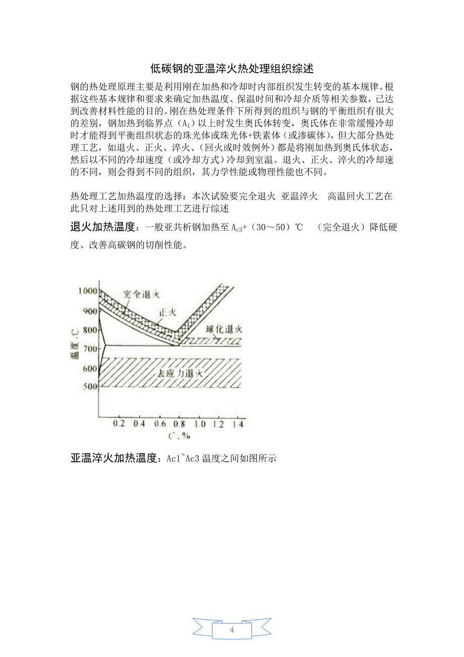 【2017年整理】低碳钢亚温淬火工艺研究实验报告_第4页