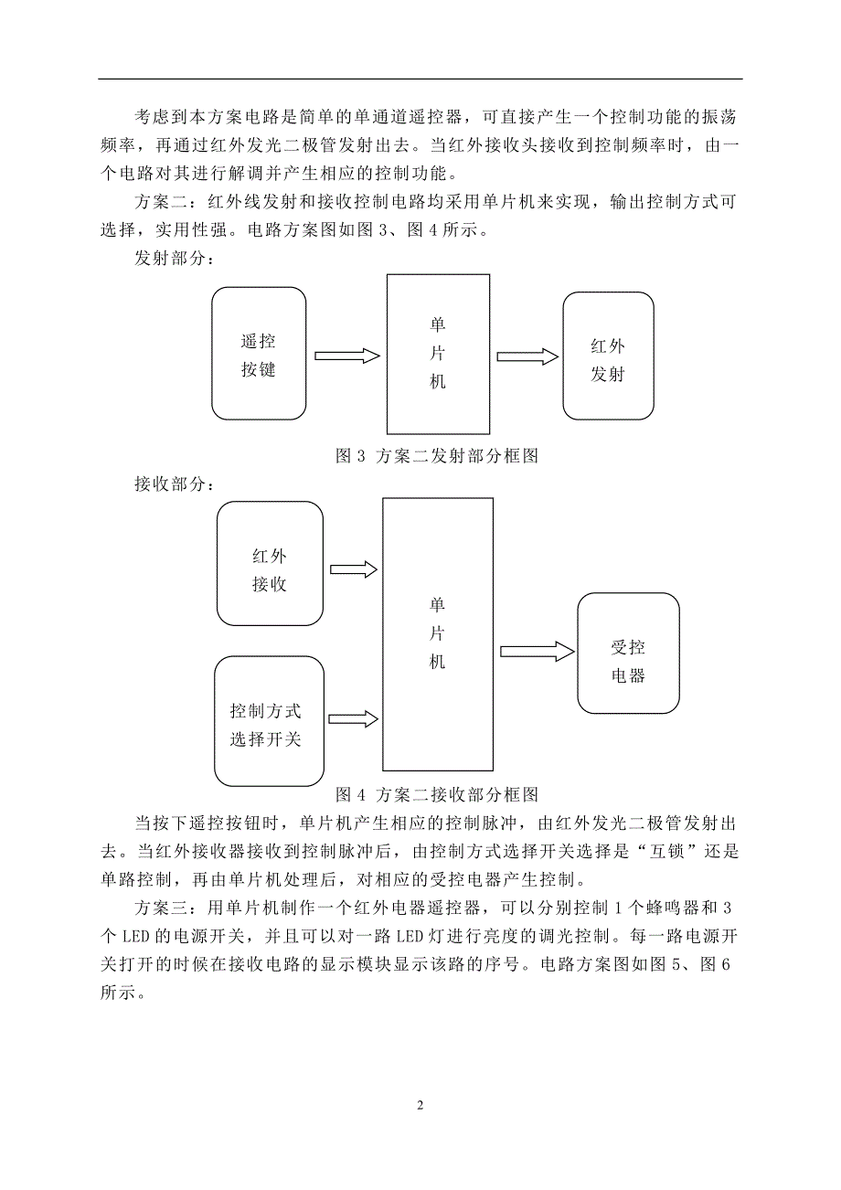 【2017年整理】五邑大学通信系统综合设计报告_多路红外遥控器完整版_第4页