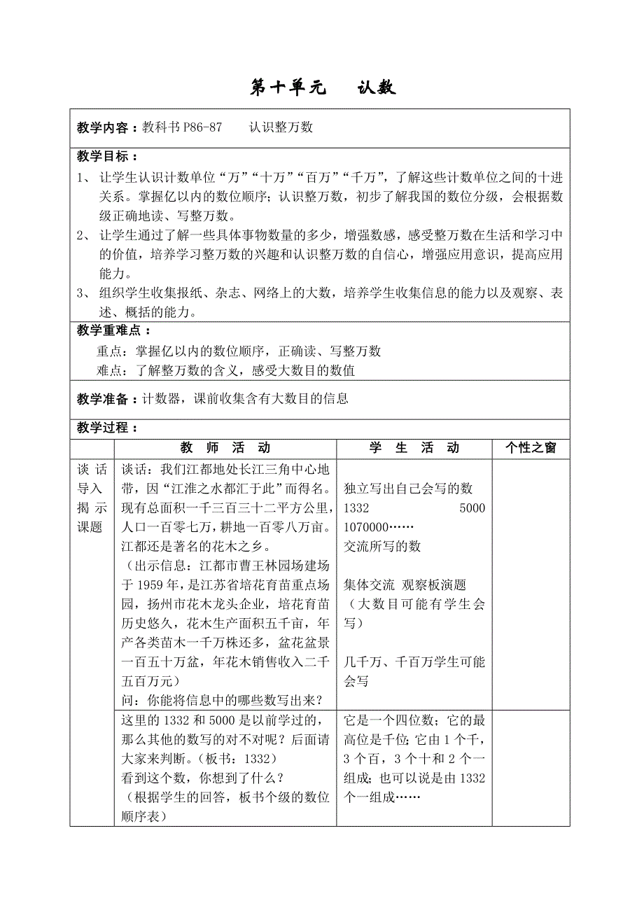 【2017年整理】苏教版 四上第十单元教案ppp_第1页