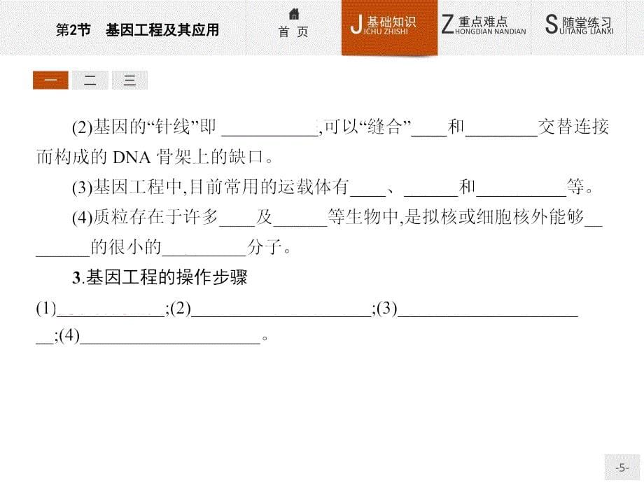 【课堂设计】2015-2016学年高一生物人教版必修2课件：6.2 基因工程及其应用 _第5页