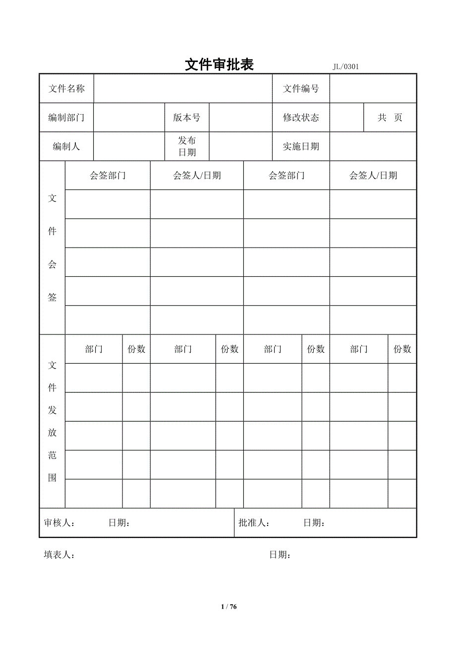 【2017年整理】实验室认证表格大全_第1页