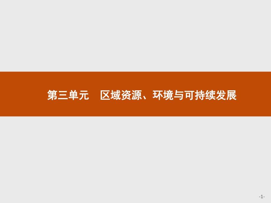 【测控设计】2015-2016学年高二地理鲁教版必修3课件：3.1 区域水土流失及其治理——以黄土高原为例 _第1页