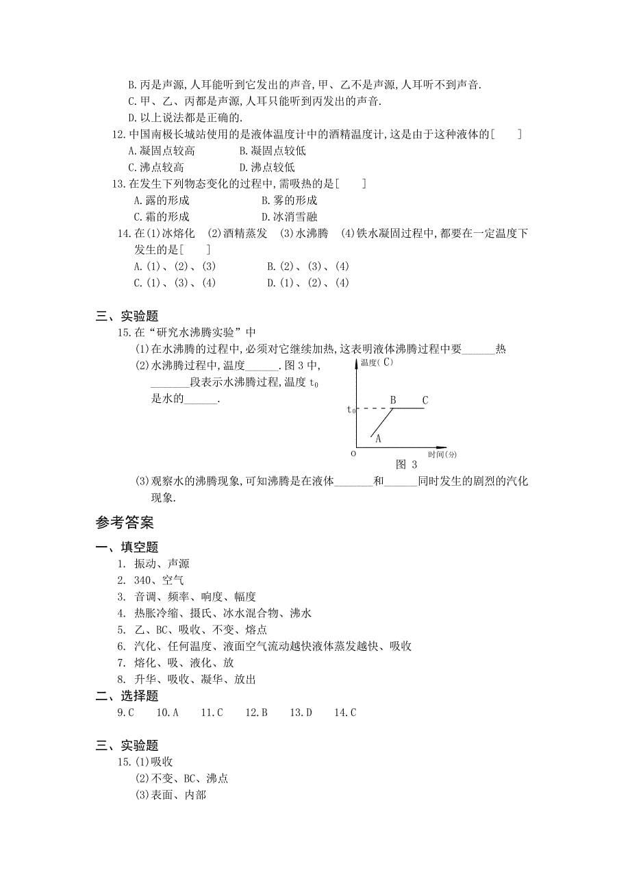 【2017年整理】物理复习声和热_第5页