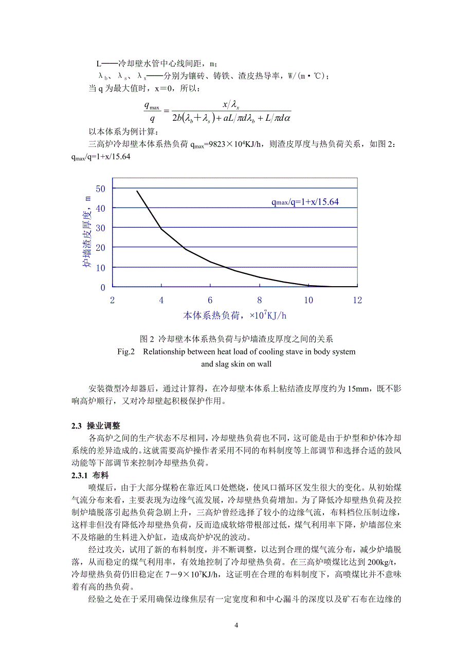 【2017年整理】宝钢三高炉控制冷却壁热负荷的实践_第4页