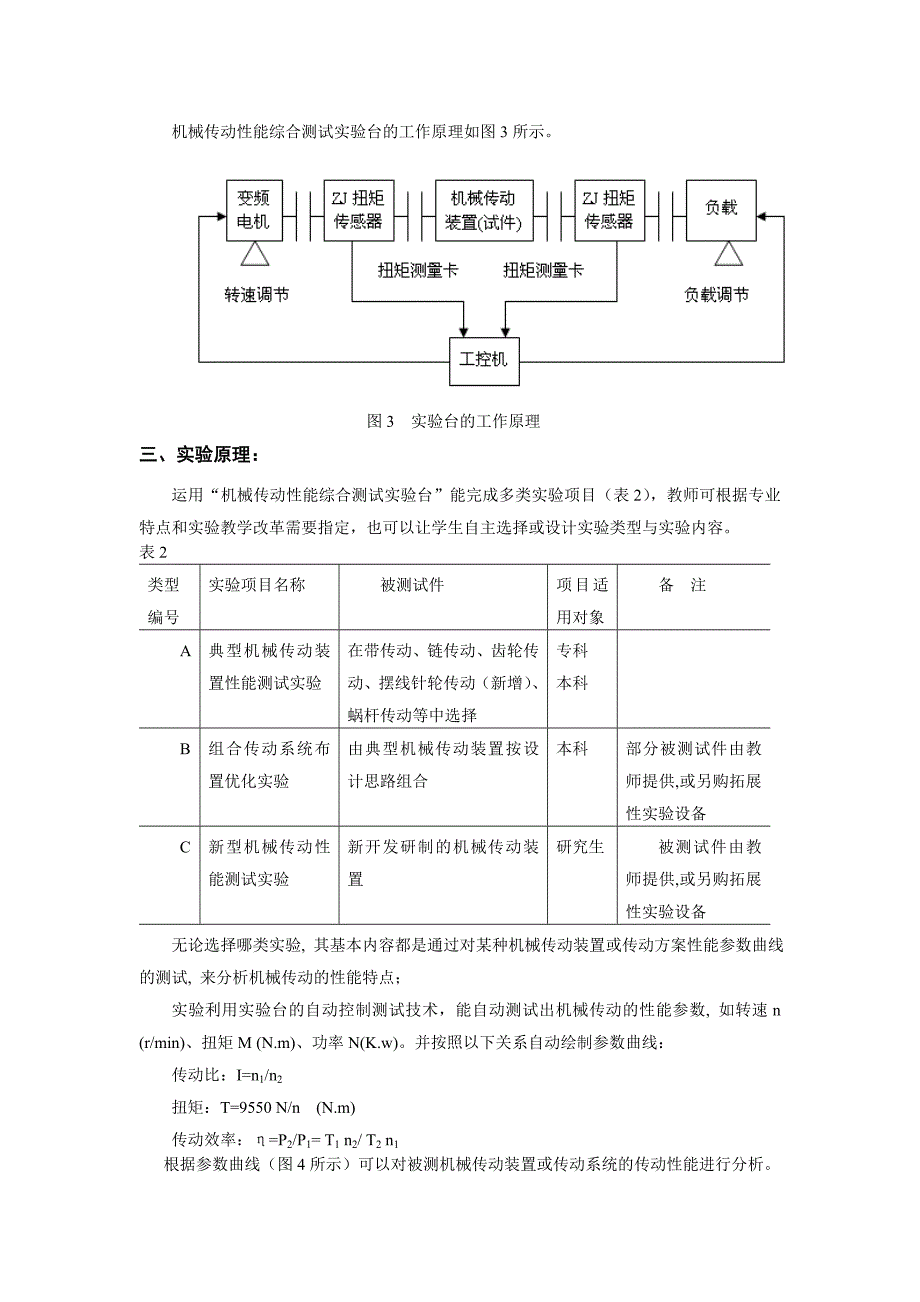 【2017年整理】机械传动性能测试实验指导_第3页