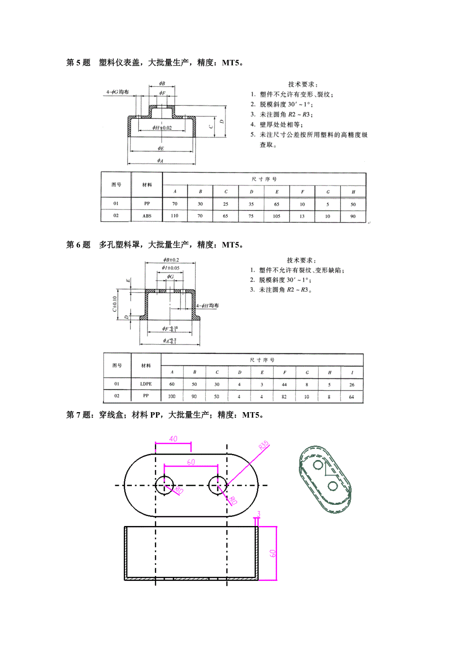 【2017年整理】塑模毕业设计选题目录(45个题)_第4页