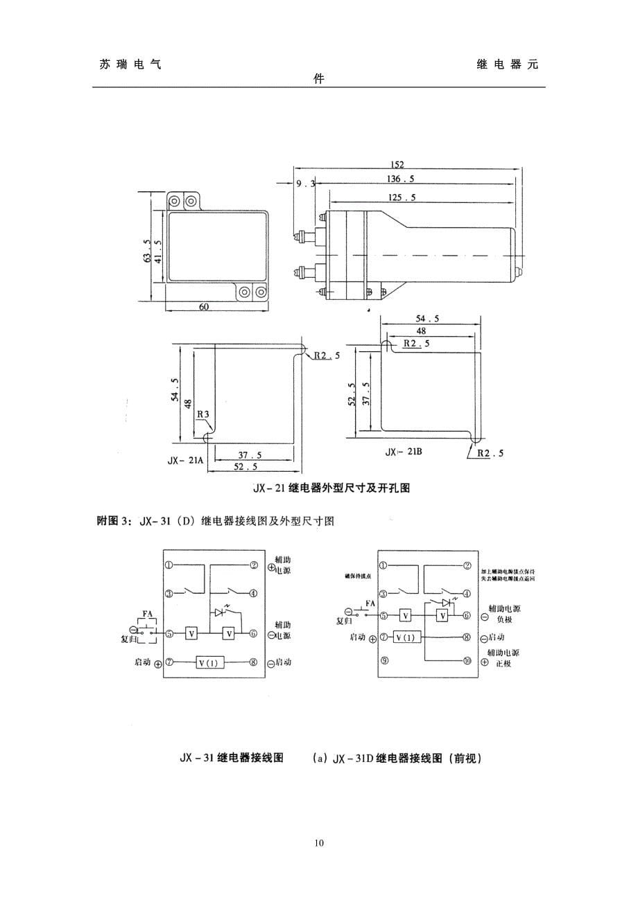 【2017年整理】JX系列集成电路信号继电器_第5页