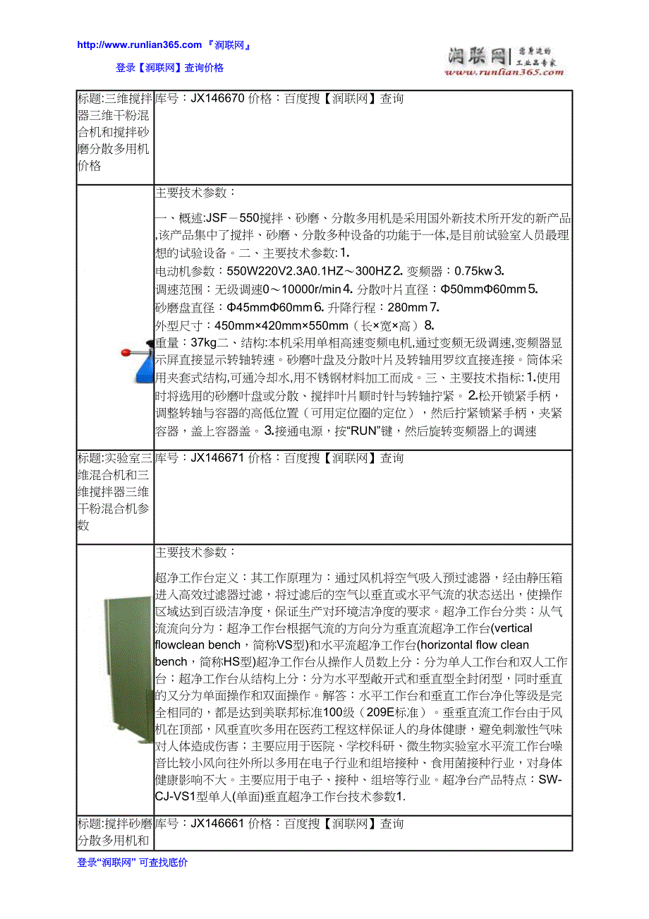 【2017年整理】百分位天平和无尘工作台价格_第2页