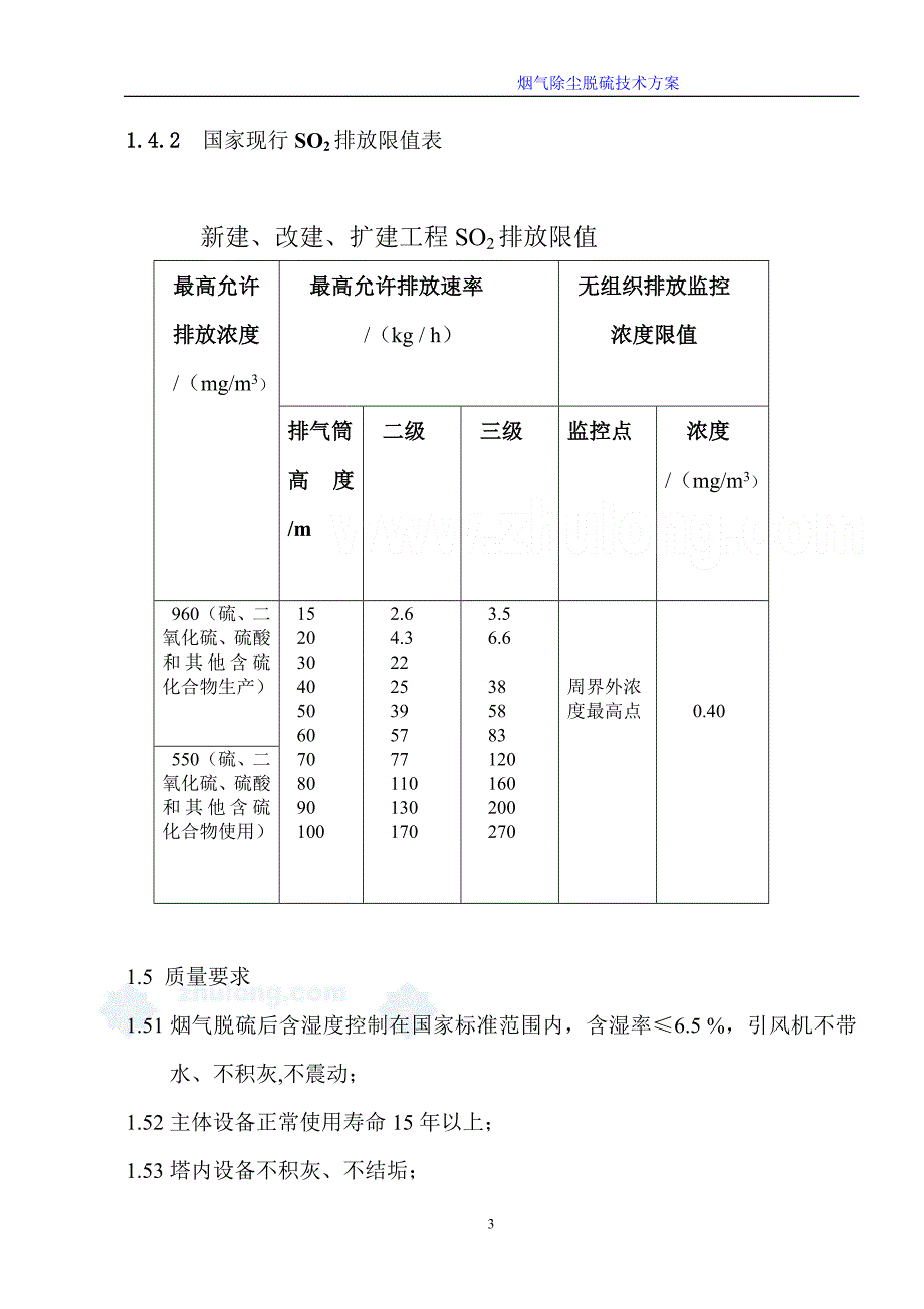 【2017年整理】山西某40t锅炉烟气除尘脱硫技术方案 2_第3页