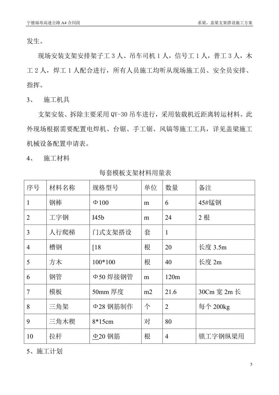 【2017年整理】盖梁支架方案_第5页