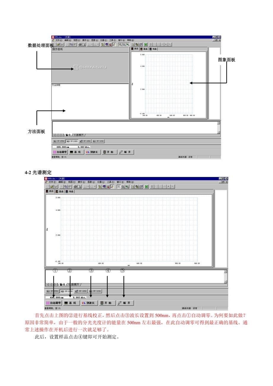 【2017年整理】UVPROBE简易操作手册_第5页