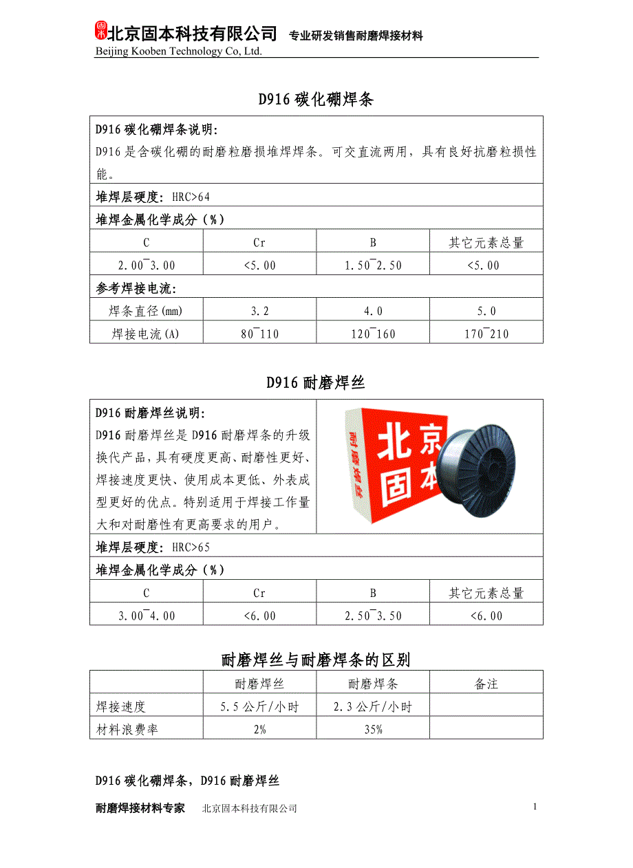 【2017年整理】d916碳化硼焊条_第1页