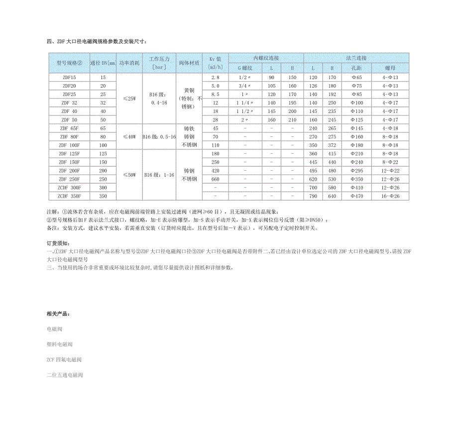 【2017年整理】ZDF大口径电磁阀_第2页