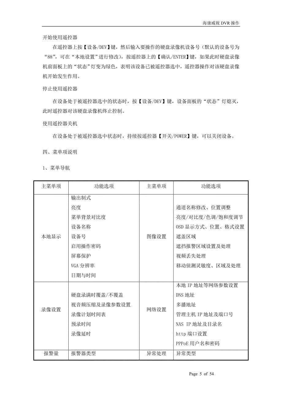 【2017年整理】海康威视DVR操作_第5页