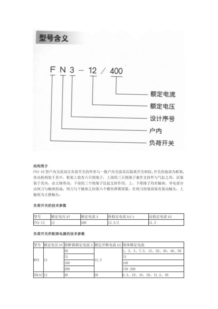 【2017年整理】断路器与负荷开关_第5页