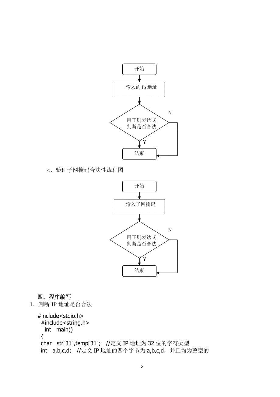 【2017年整理】编程判断IP地址的合法性_第5页