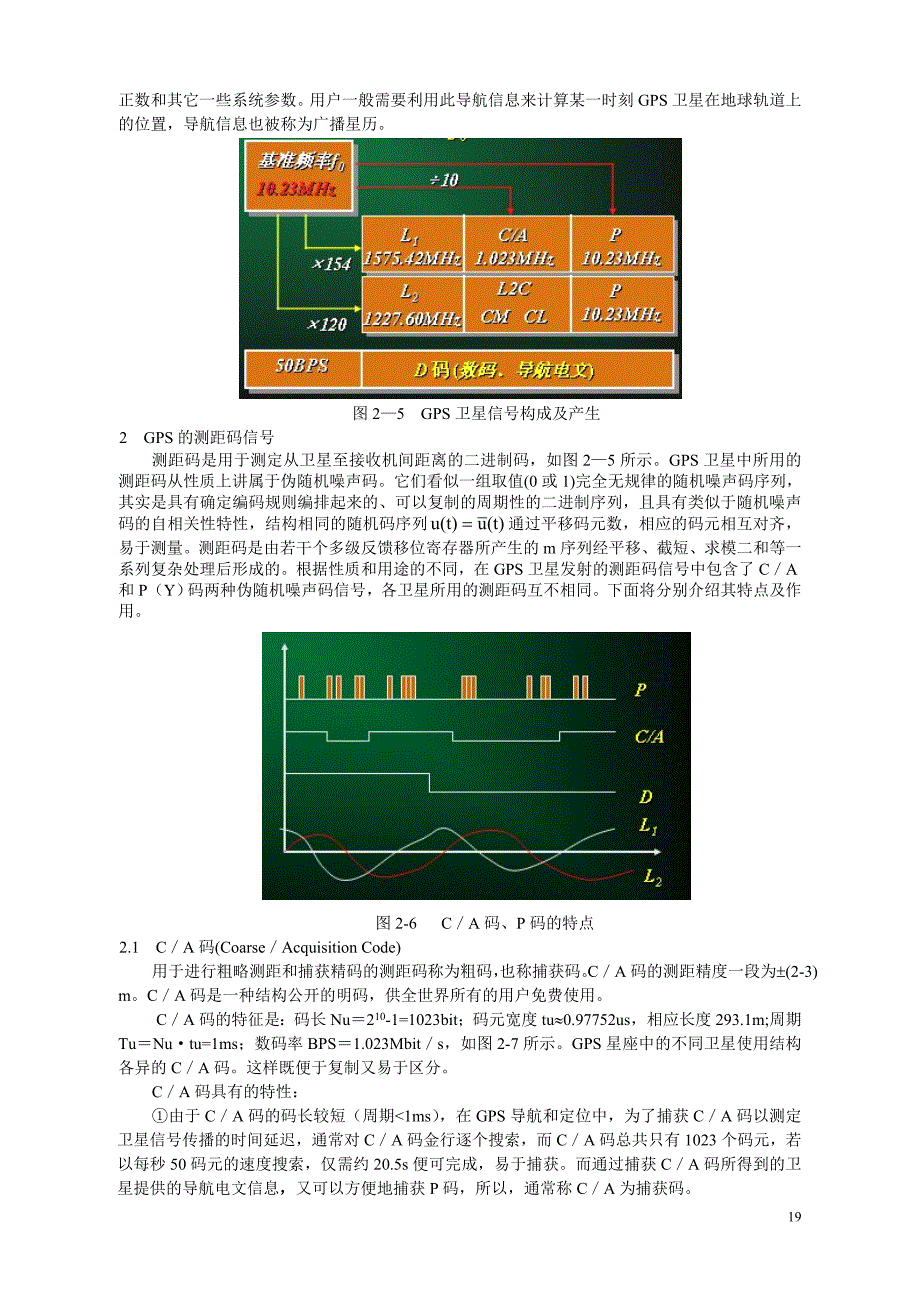 【2017年整理】第五讲 GPS卫星的测距码信号和GPS卫星的导航电文_第2页