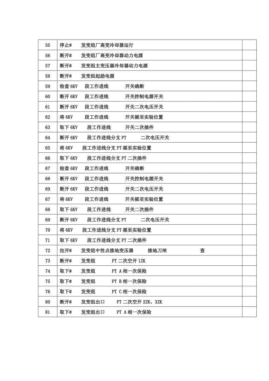 【2017年整理】发电机由运行转检修 (2)_第3页