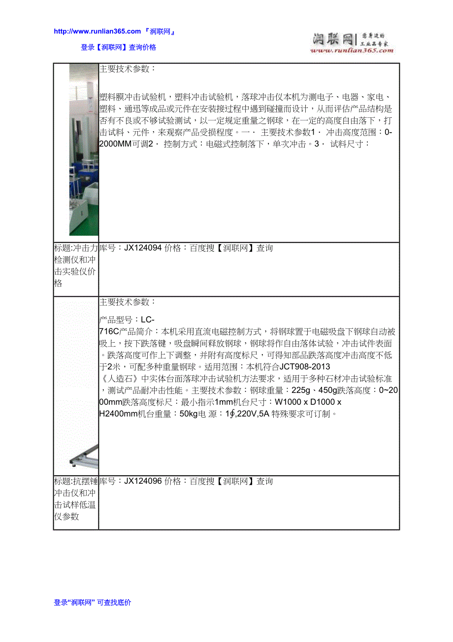 【2017年整理】冲击力检测仪和石子冲击仪价格_第3页