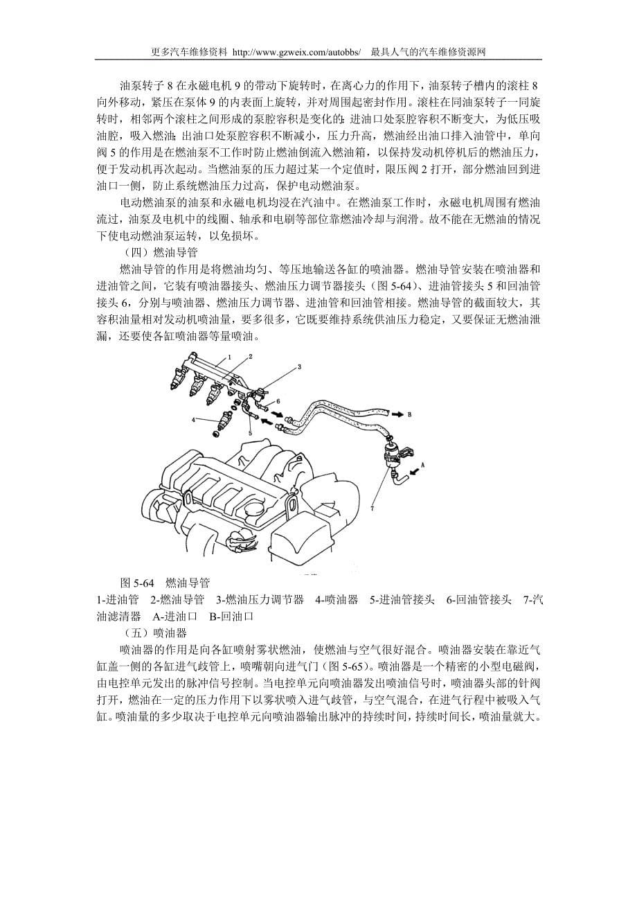 【2017年整理】第五章3红旗轿车488电喷_第5页