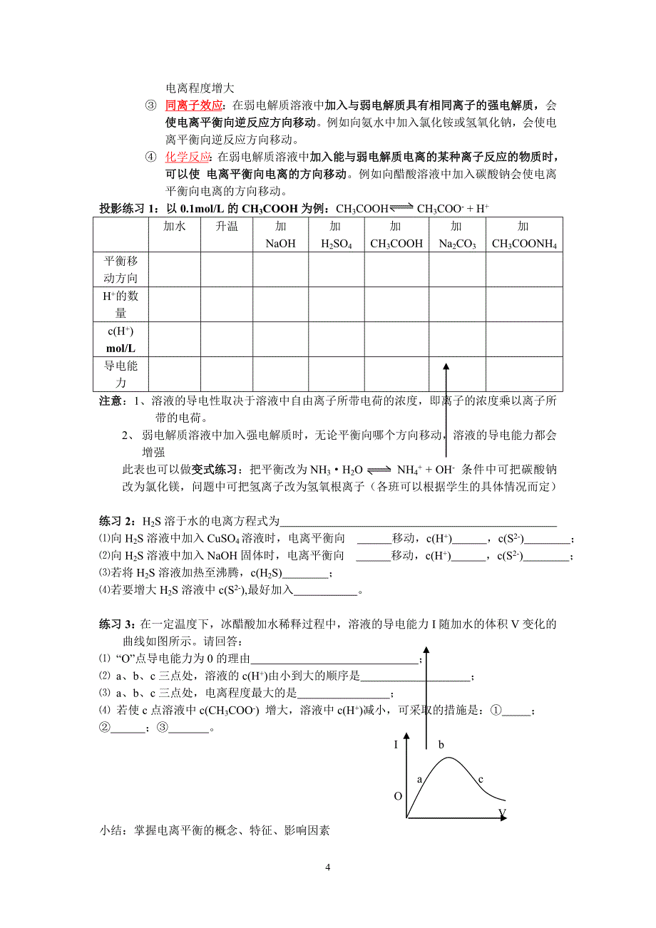 【2017年整理】第三章 电离平衡_第4页