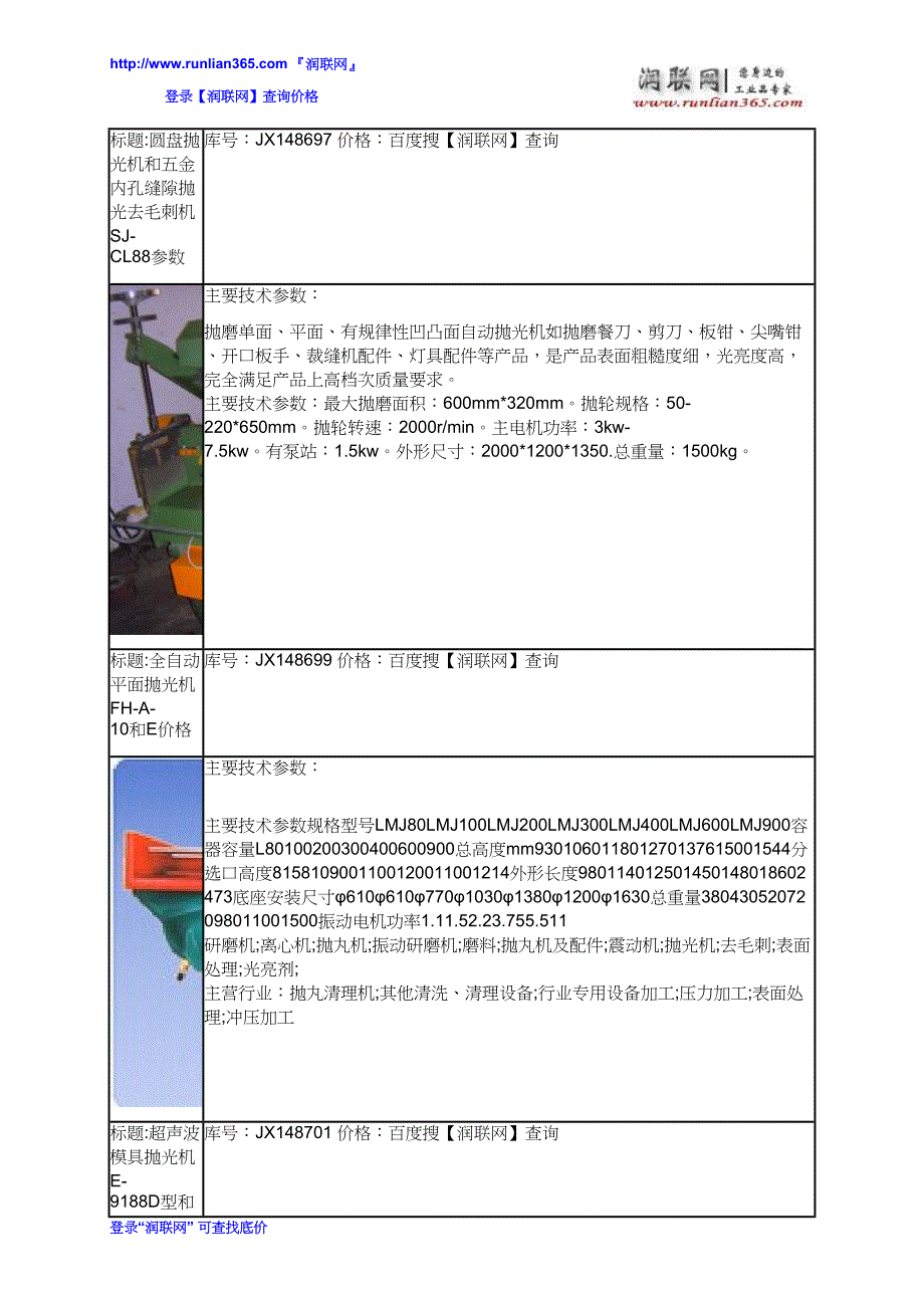 【2017年整理】地板打蜡机FP303和船舶抛光机WPO14-15E价格_第4页