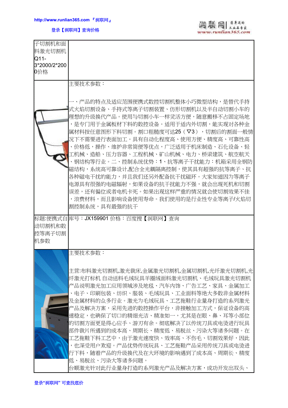 【2017年整理】便携式自动切割机和小型电动剪板机价格_第4页