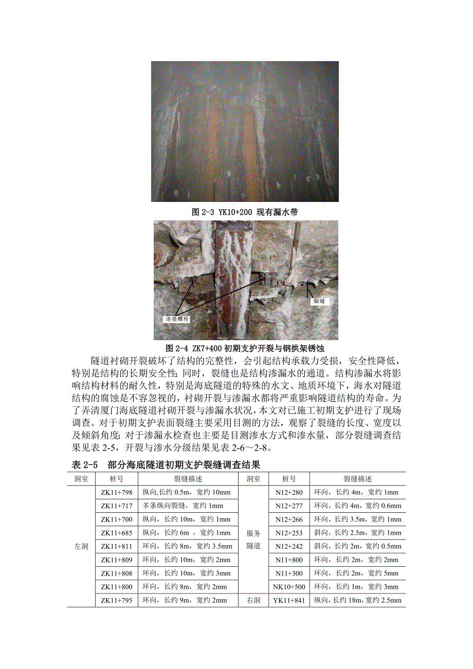 【2017年整理】第二章 厦门海底隧道初期支护现场调研_第3页