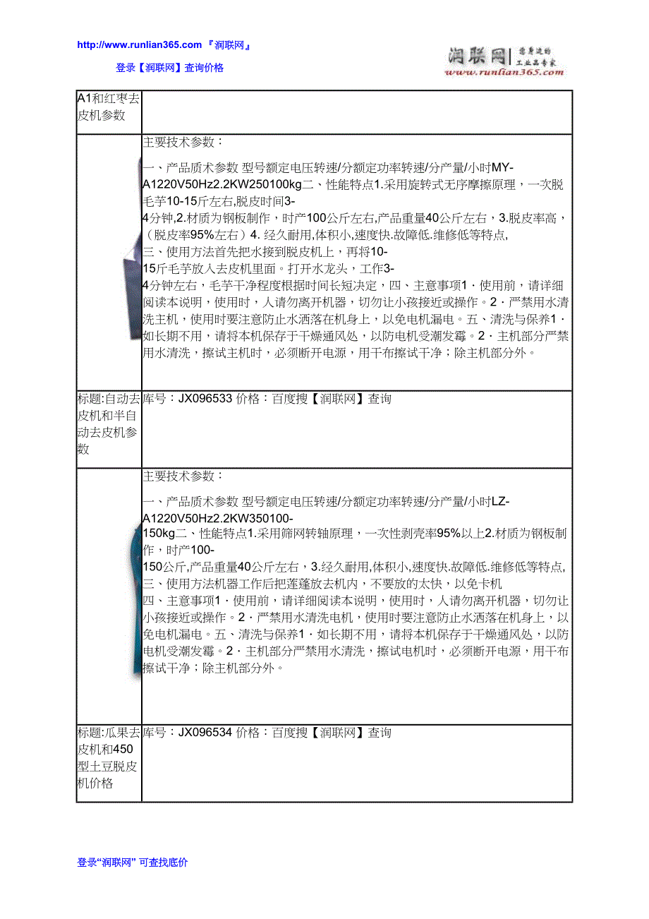 【2017年整理】大豆去皮机和地瓜清洗去皮机价格_第3页