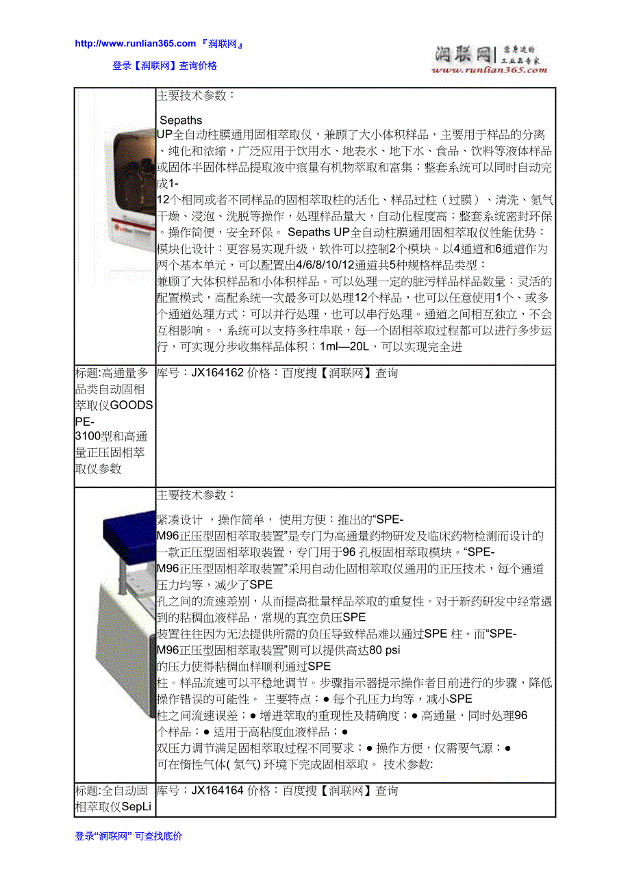 【2017年整理】全自动固相萃取工作站和全自动固相萃取仪AutoSPE价格_第3页