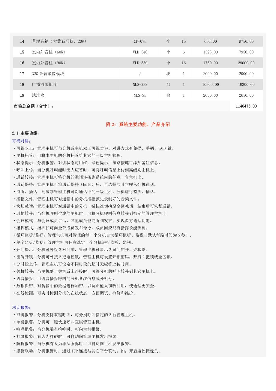 【2017年整理】酒店广播可视对讲系统_第3页