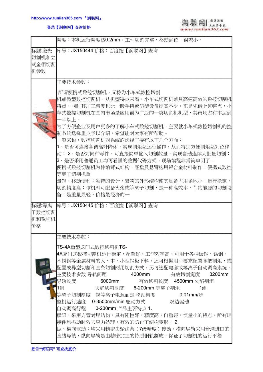 【2017年整理】塑料板材型材切割机和铝材切割机价格_第3页