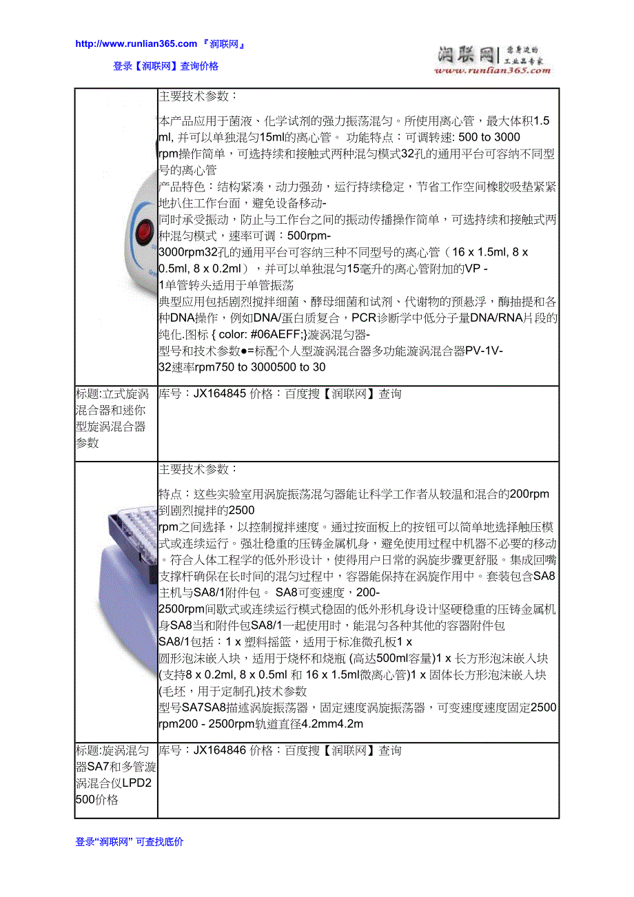 【2017年整理】调速型旋涡混合仪和小舞灵圆周振荡器MIX-28+价格_第4页