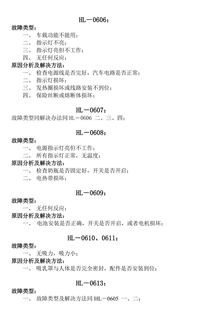 【2017年整理】小白熊系列产品使用中常见问题及其故障与解决方法_第3页