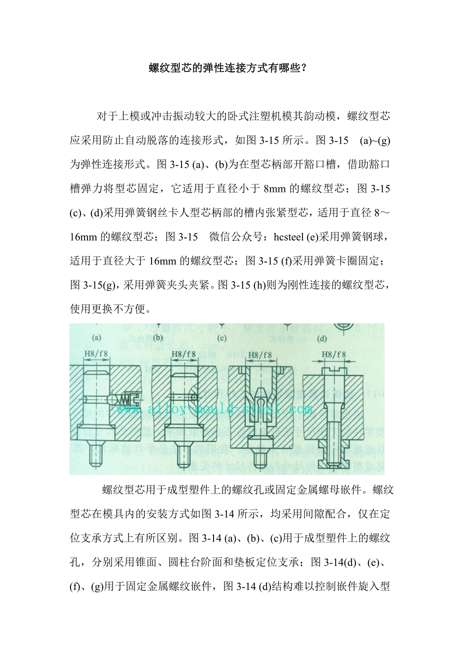 【2017年整理】螺纹型芯的弹性连接方式有哪些_第1页